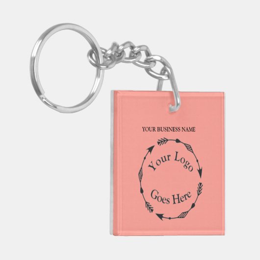 Kleurpasta en QR-code Acryl Sleutelhanger (Voorkant Links)