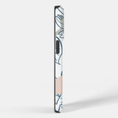 Kleurpasta's Palmbladeren en organische vormen Case-Mate iPhone Case (Achterkant / Rechts)