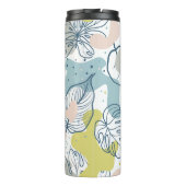 Kleurpasta's Palmbladeren en organische vormen Thermosbeker (Achterkant)