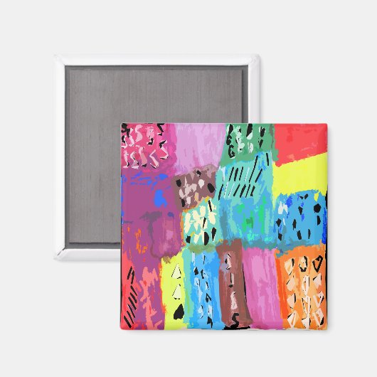 Kleurpatches Magneet (Voorkant / Achterkant)