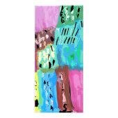 Kleurpatches Reclamekaart (Voorkant)