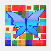 Kleurpatchwork Magneet (Voorkant)