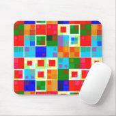 Kleurpatchwork Muismat (Met muis)
