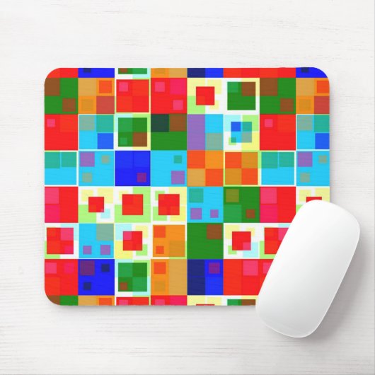 Kleurpatchwork Muismat (Met muis)