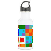 Kleurpatchwork Waterfles (Voorkant)
