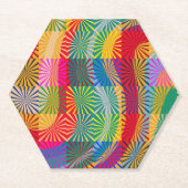 Kleurpatroon herstellen kartonnen onderzetters (Voorkant)