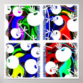 Kleurpatroon Poster (Voorkant)