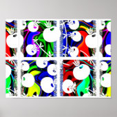 Kleurpatroon Poster (Voorkant)