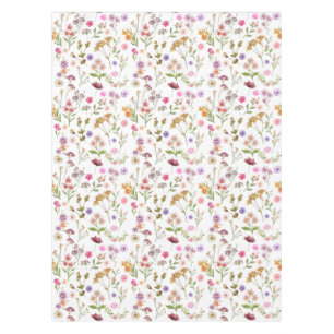 kleurpatroon van floreel water - roze, paarse, gro tafelkleed