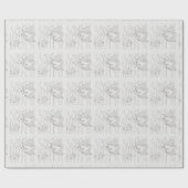 Kleurplaat Fish Childrens project Cadeaupapier (Vlak)