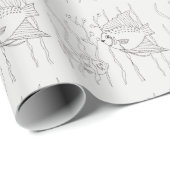 Kleurplaat Fish Childrens project Cadeaupapier (Rol Hoek)