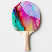 Kleurplaat Mashup Pin Pong Paddle Tafeltennisbatje (Voorkant)