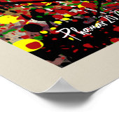 Kleurplaat Poster (Hoek)