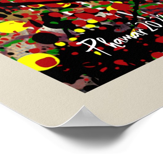 Kleurplaat Poster (Hoek)