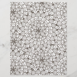 Kleurplaten Bladeren Abstract plakboek papier