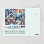 Kleurplaten Cadeaupapier voor Kleurboek Cadeaus Briefkaart (Achterkant)