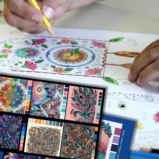 Kleurplaten Cadeauverpakking voor kleurboekcadeaus Inpakpapier Vel