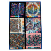 Kleurplaten Cadeauverpakking voor Kleurplaten Boek Medium Cadeauzakje (Achterkant)