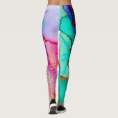 Kleurplaten Mashup Leggings (Achterkant)