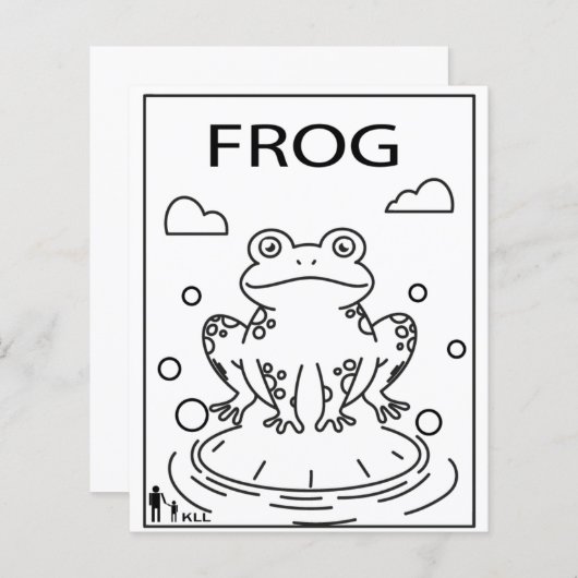 KLEURPLATEN VOOR KINDEREN (Voorkant / Achterkant)