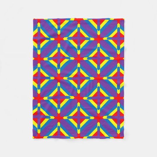 Kleurplein Fleece Deken (Voorkant)