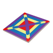 Kleurplein Tegeltje (Zijkant)