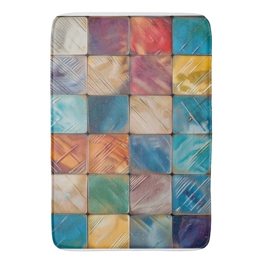 Kleurpleinen Badmat (Voorkant Verticaal)