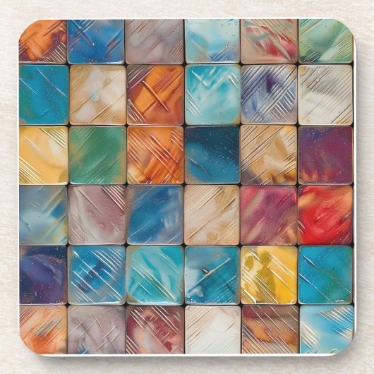 Kleurpleinen Bier Onderzetter (Voorkant)