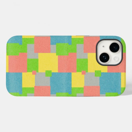 Kleurpleinen Case-Mate iPhone Case (Achterkant (horizontaal))