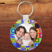 Kleurpleinen/foto Sleutelhanger (Voorkant)