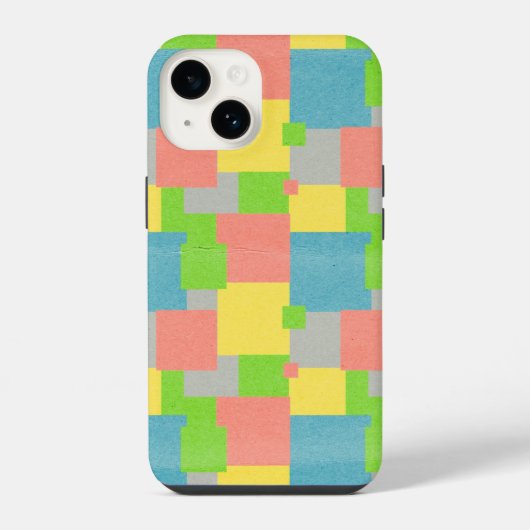 Kleurpleinen iPhone Hoesje (Achterkant)