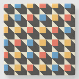 Kleurpleinen Stenen Onderzetter