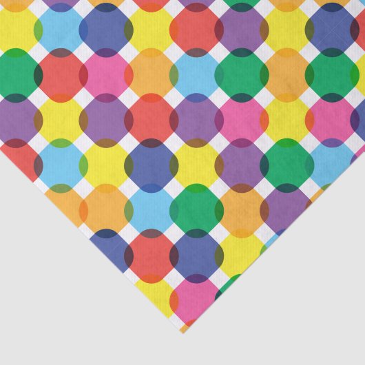 Kleurpleinen Tissuepapier (Detail)