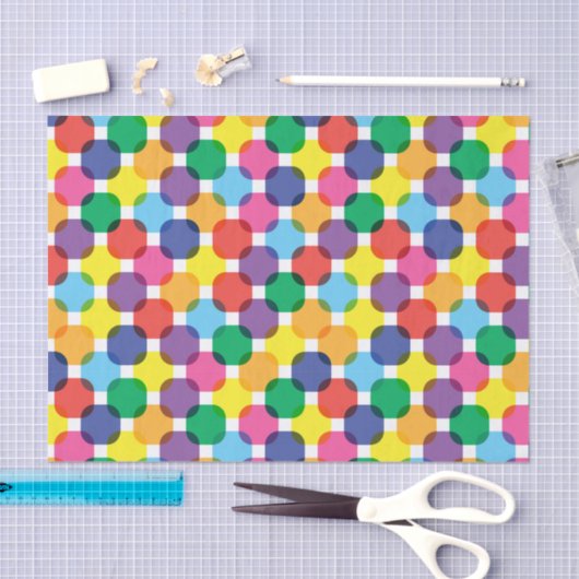 Kleurpleinen Tissuepapier (Craft)