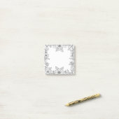 Kleurplezier Bloemrijke Rand Post-It Notities Post-it® Notes (Op bureau)