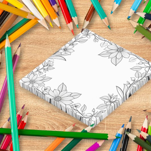 Kleurplezier Bloemrijke Rand Post-It Notities Post-it® Notes