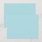 kleurpoeder blauw briefkaart (Voorkant / Achterkant)