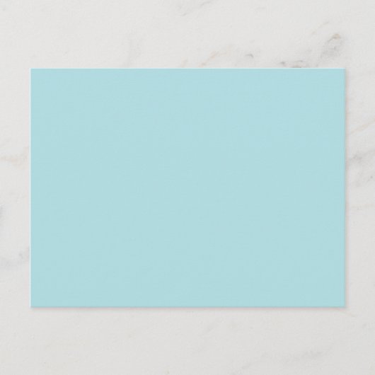 kleurpoeder blauw briefkaart (Voorkant)