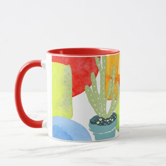 Kleurpotcactus Mok (Links)
