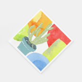 Kleurpotcactus Servet (Hoek)