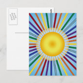 Kleurpotloden Briefkaart (Voorkant / Achterkant)