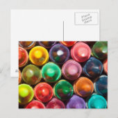 Kleurpotloden Briefkaart (Voorkant / Achterkant)