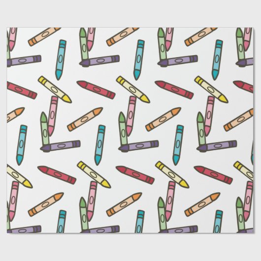 Kleurpotloden Cadeaupapier (Vlak)