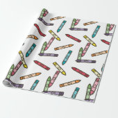 Kleurpotloden Cadeaupapier (Uitgerold)