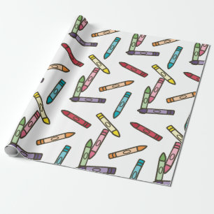 Kleurpotloden Cadeaupapier