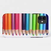 Kleurpotloden Case-Mate iPhone Case (Achterkant (horizontaal))