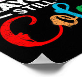 kleurpotloden kleuren nog steeds mentale gezondhei poster (Hoek)