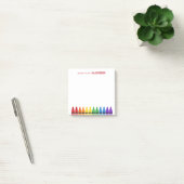 Kleurpotloden Persoonlijke Leerkracht Post-it® Notes (Kantoor)