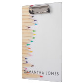 Kleurpotloden schattig Terug naar school Klembord (Links)