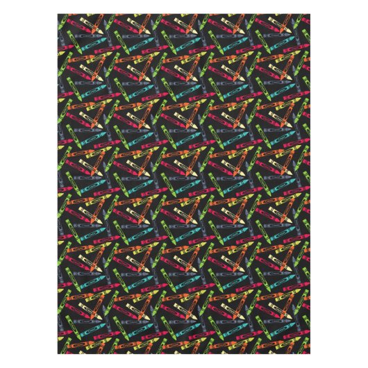 Kleurpotloden Schooldagen Leraar Geschenken Tafelkleed (Voorkant)